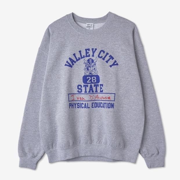 와일드동키 벨리시티 스웻셔츠