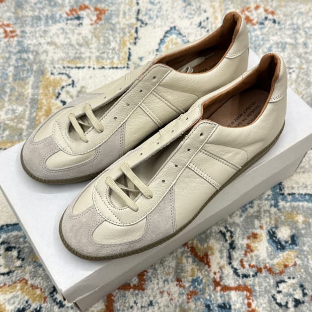 [새제품] 리프로덕션 오브 파운드 독일군 스니커즈 파나 41