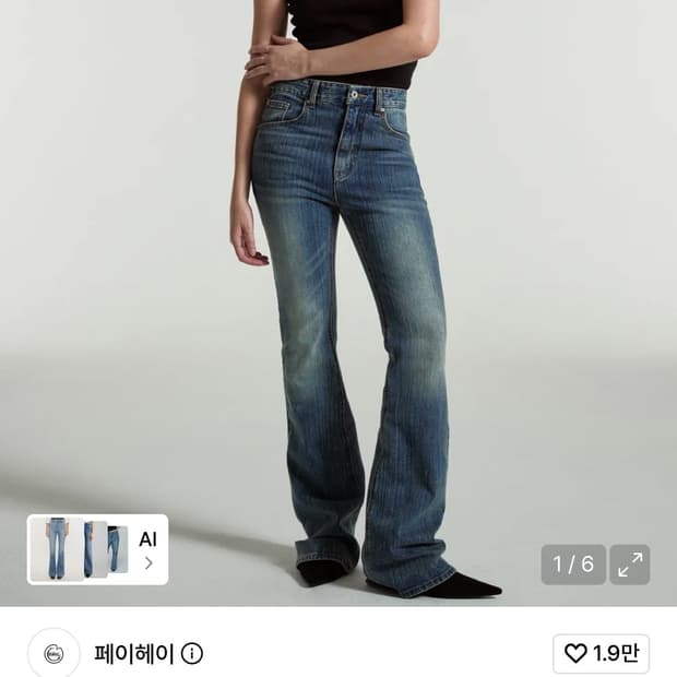 페이헤이 부츠컷 진