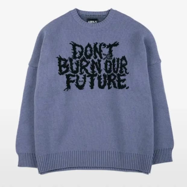 아조바이아조 DBOF 울 니트 스웨터 