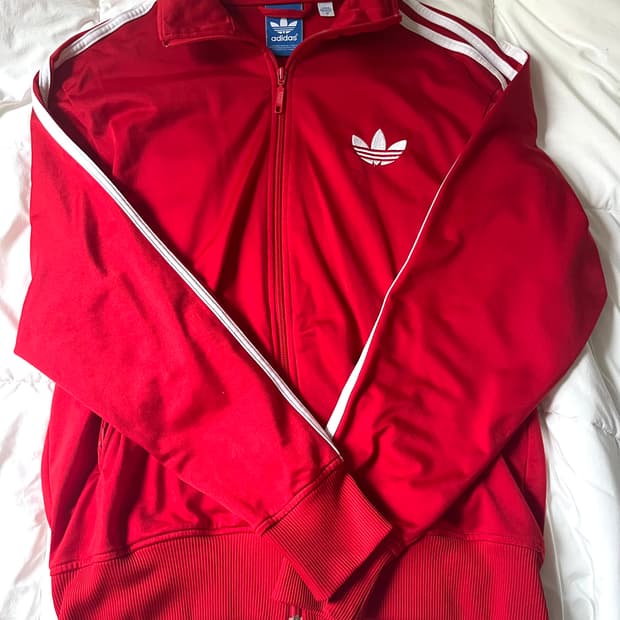 아디다스 레드 빨강 파이어버드 져지