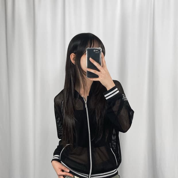 본더치 매쉬 집업 자켓