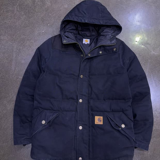 칼하트 더글라스 투웨이 후드 패딩 파카 점퍼 M