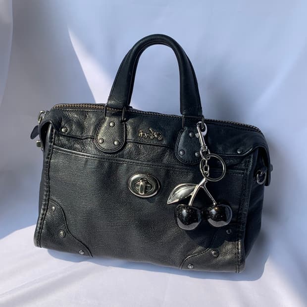 🖤 Coach 코치 블랙 라이더 사첼백 미니