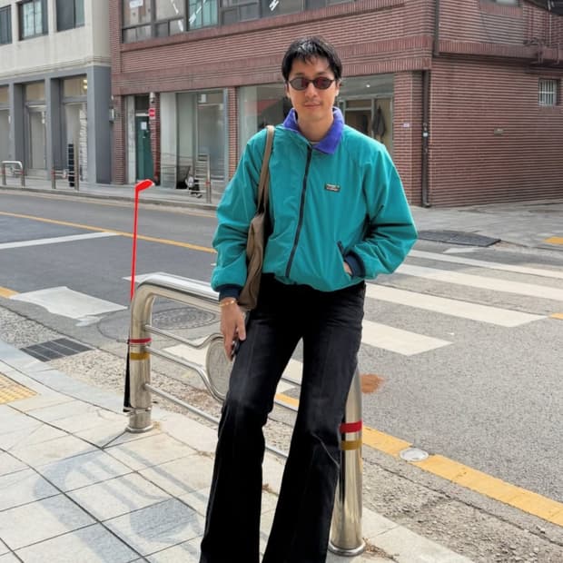 엘엘빈 웜업자켓 L사이즈 판매 합니다