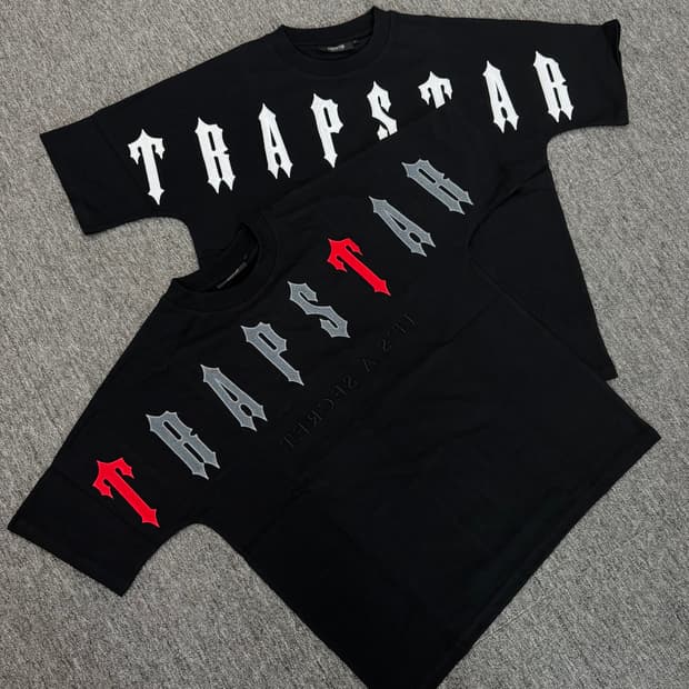 트랩스타 아치 Chenille 디코디드 2.0 반팔 티셔츠