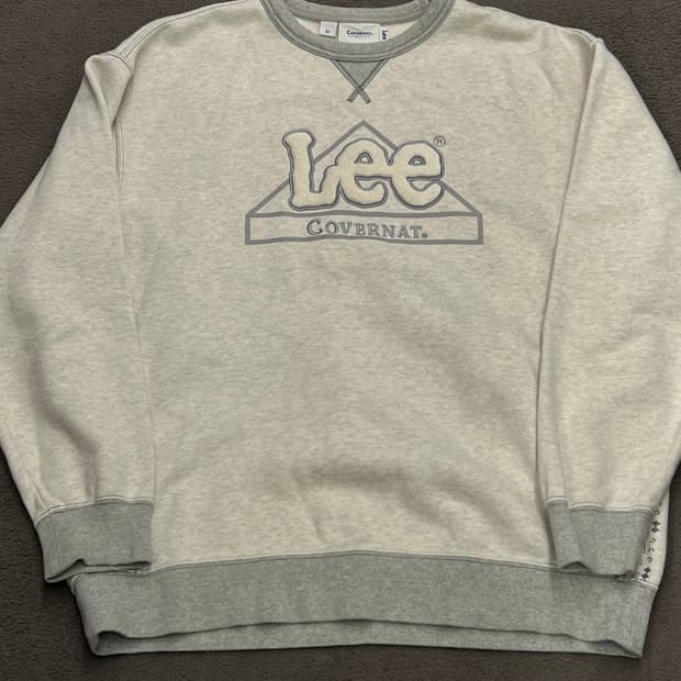 LEE x 커버낫 로고 맨투 처분 