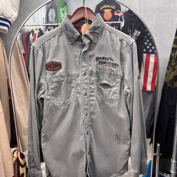 할리데이비슨 빈티지 셔츠