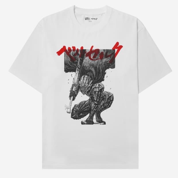 [새상품/3XL] 유니클로 베르세르크 콜라보 UT 반팔 티셔츠