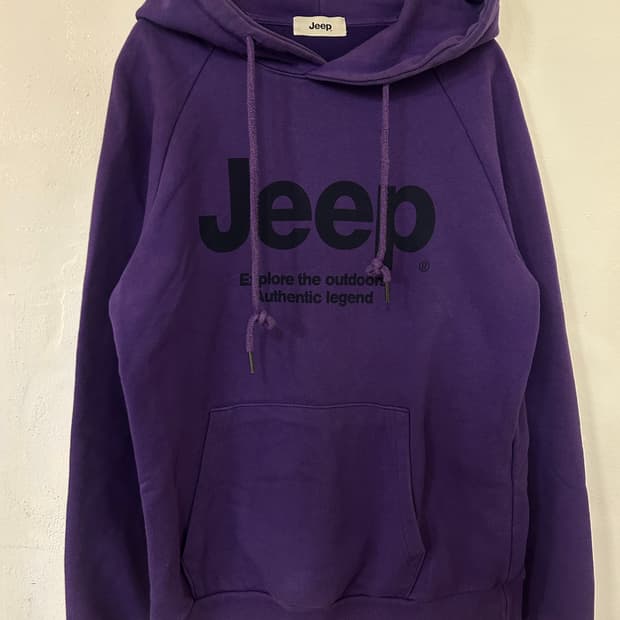 Jeep 퍼플 후드티 L(100)
