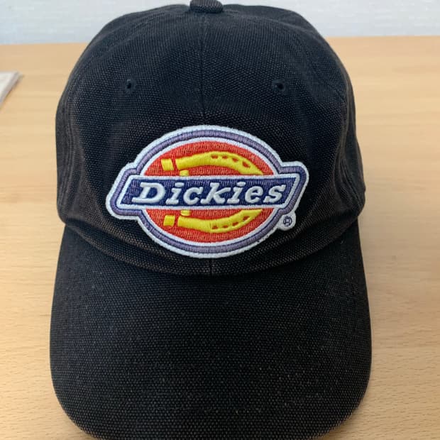 디키즈 워시드 볼캡 블랙