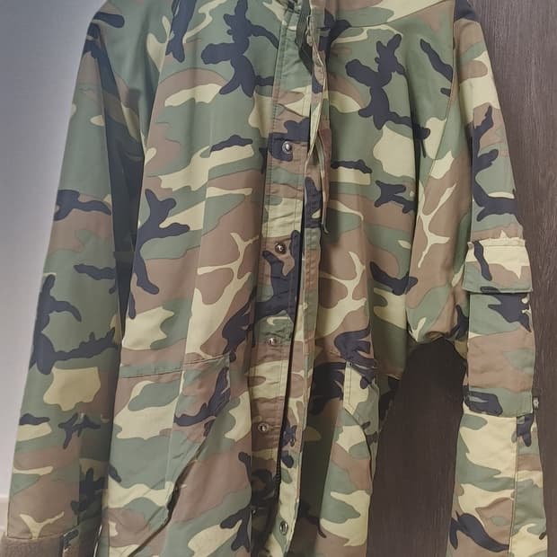 메데코 카모 후드 야상 S