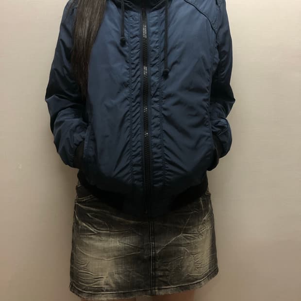 빈티지 펑크 네이비 자켓