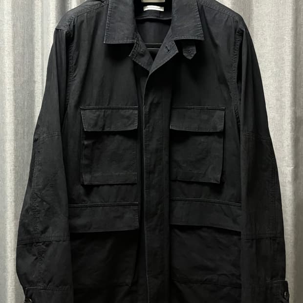 아워셀브스 3사이즈) 24ss Surfur Dyed B.D.U 자켓 블랙