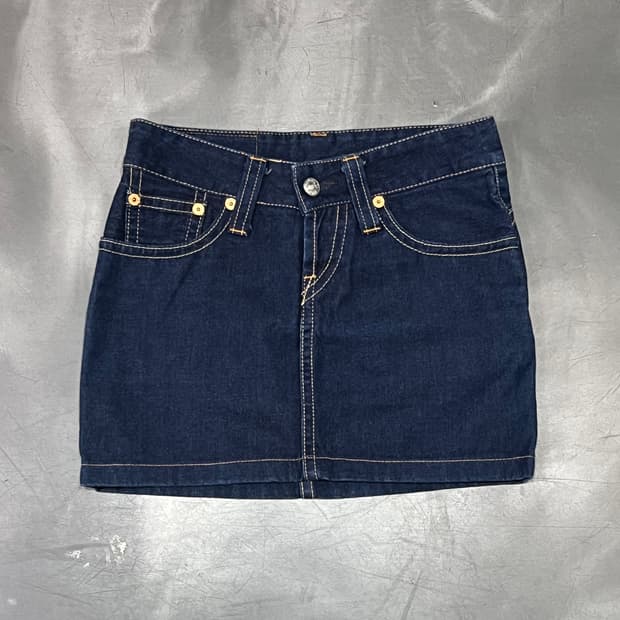  리바이스 데님 스커트 y16079
