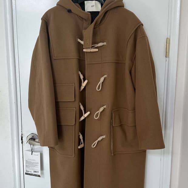 Iey 맥시 더플코트 카멜 (M)