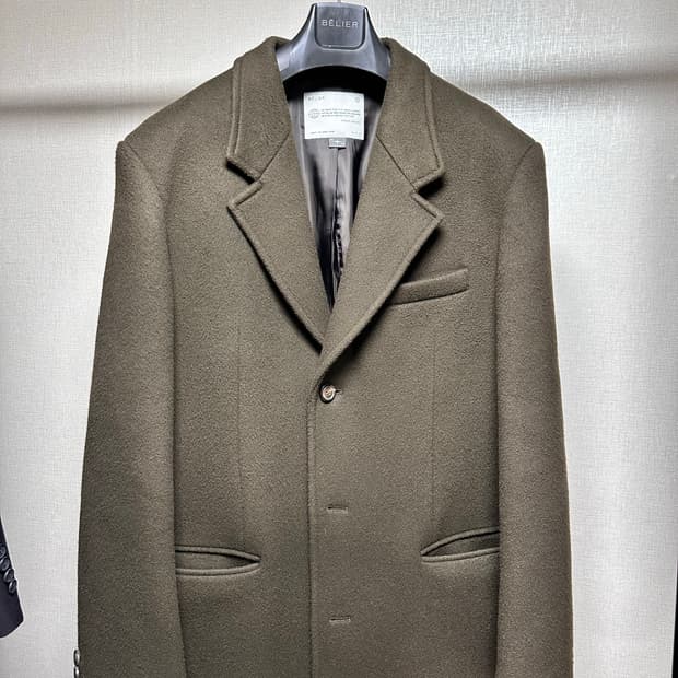 벨리에 싱글 롱코트 05