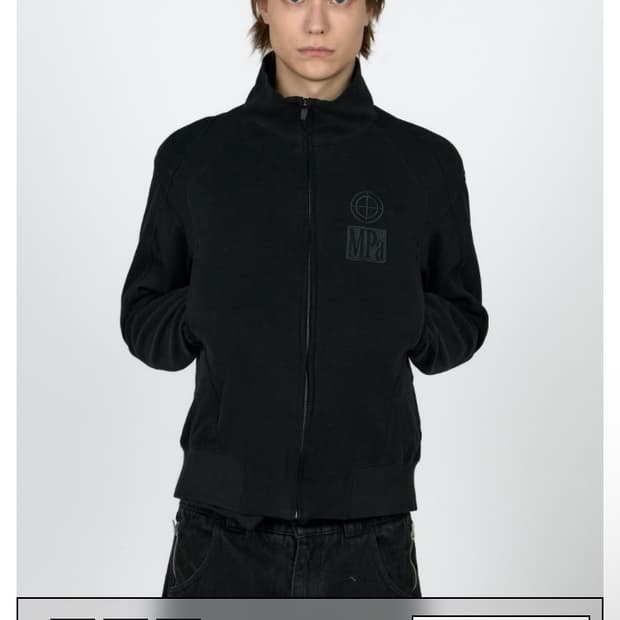 플라스틱프로덕트 contrast jaket 블랙 또는 네이비 l 구해여