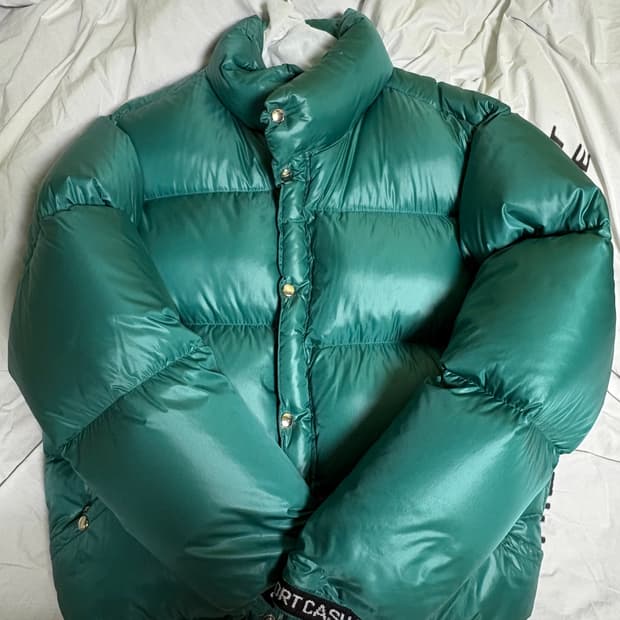 해리티지플로스 퍼피 다운 패딩 L