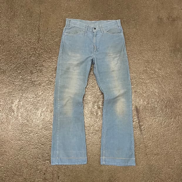 80s Levis646 코듀로이 벨바텀 (31“)
