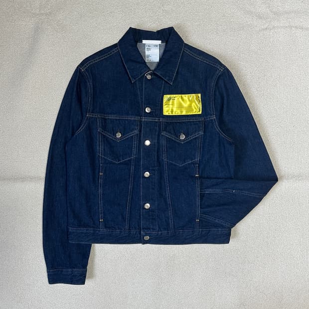 헬무트 랭 데님 트러커 자켓