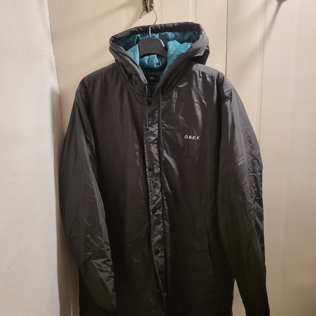 OBEY 후드 자켓