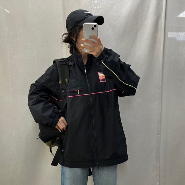 아디다스 오리지널 바람막이/#3852
