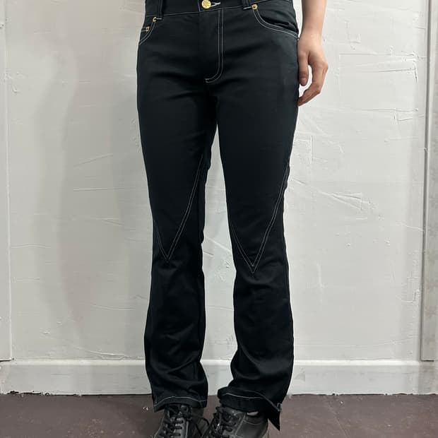 agnes b stitch pants