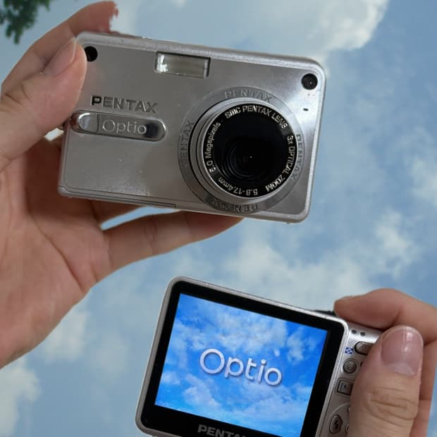 Pentax optio S5z 디지털카메라 디카 (작례있음)