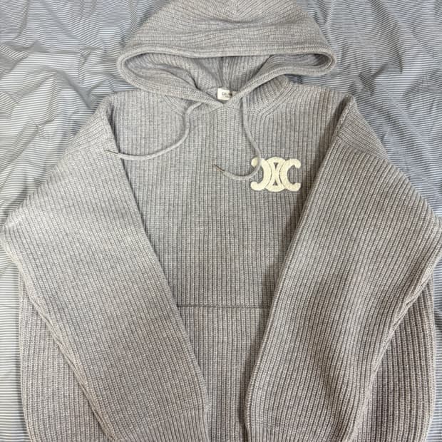 25fw 셀린느 니트 후드 사이즈s