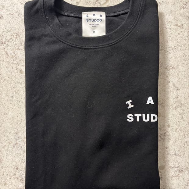 IAB 아이앱 10주년 반팔 블랙 M