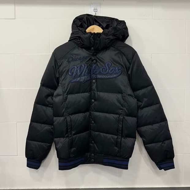MLB 화이트삭스 후드 패딩