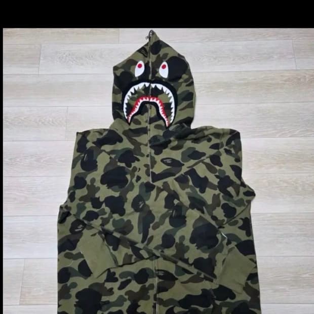 BAPE 후드집럽 L