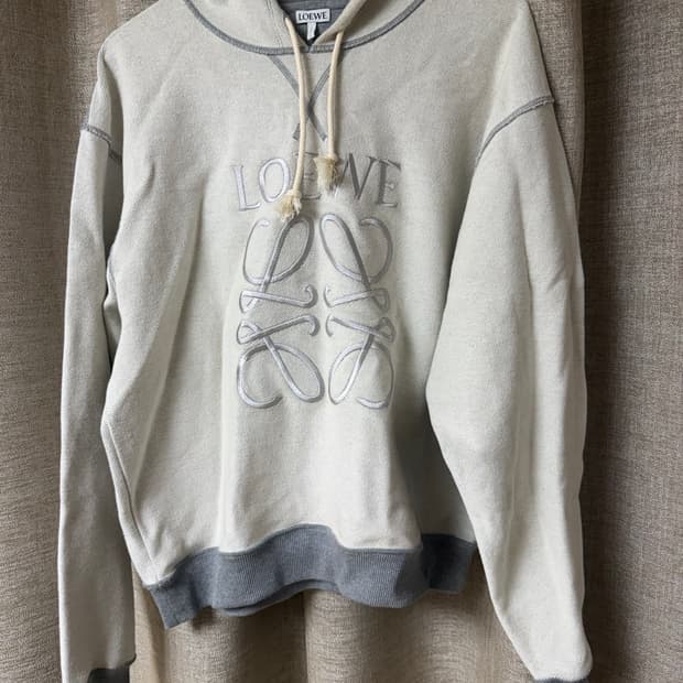 정품 로에베 후드티 여성 L