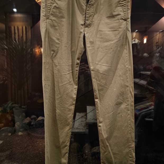 rrl 페인트스플래터 오피서팬츠 34x32