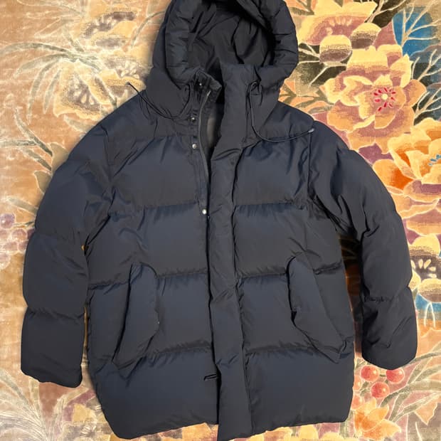 히스 헤지스 x 하바티 구스다운 점퍼