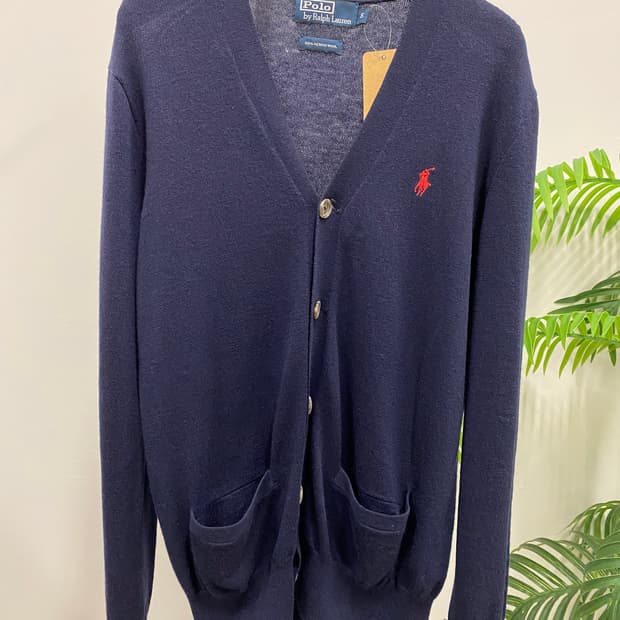 폴로 랄프로렌 가디건(메리노울)