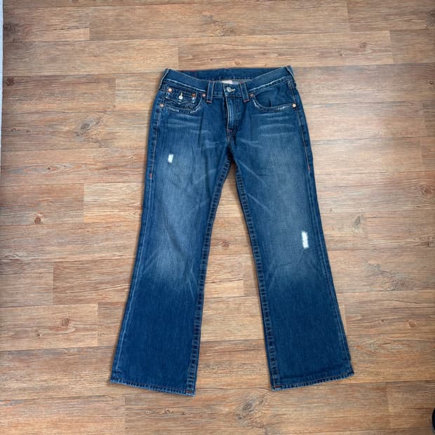 트루릴리젼 33 청바지 미국 수입 정품 빌리 로라이즈 부츠컷