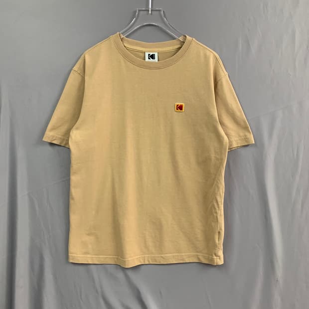 S KODAK 코닥어패럴 로고 패치 반팔티