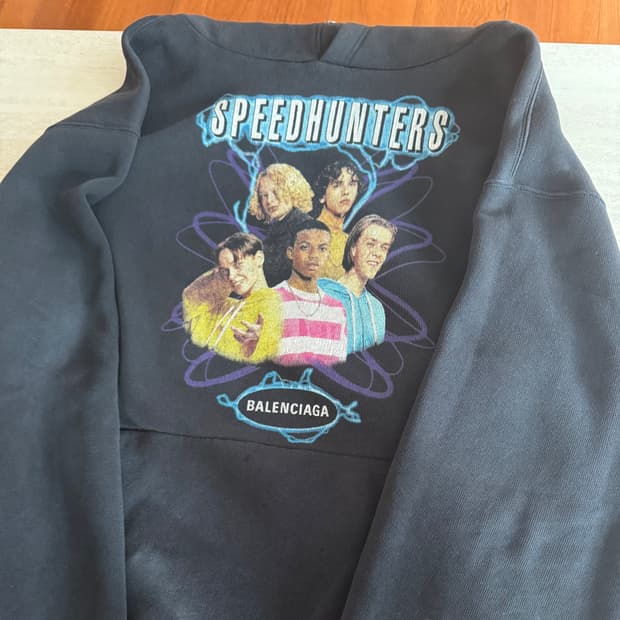 발렌시아가 스피드헌터 후드티 XS