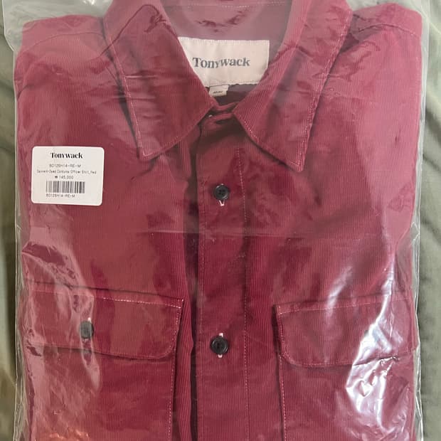 [M] 토니웩 코듀로이 셔츠