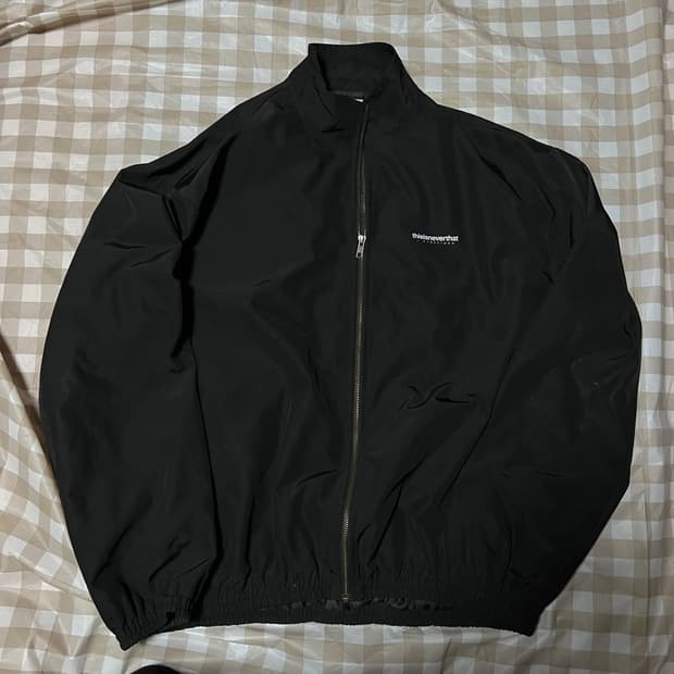 디스이즈네버댓 바람막이 자켓 L 블랙 재킷 점퍼 바막 디네댓