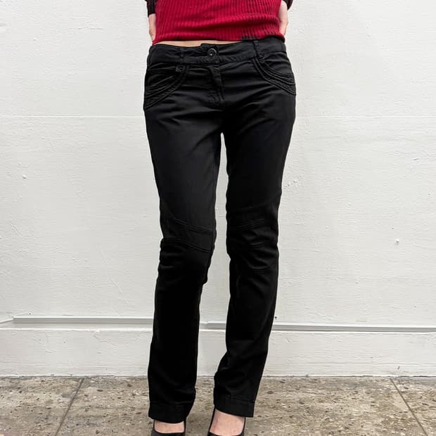 막스앤코 사이드 지퍼 트라우저