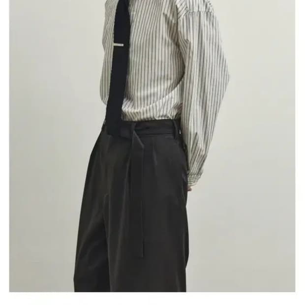 유스 스트라이프 셔츠 S