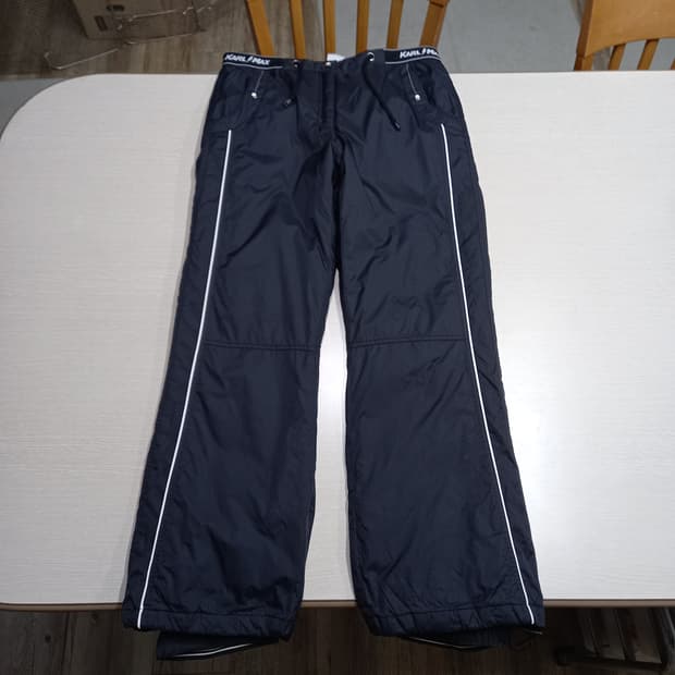 30 KARL MAX 밴딩 패딩 아웃도어팬츠 블랙 30-183