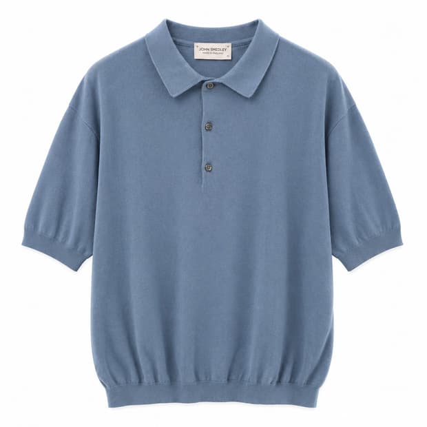 존스메들리 아이시스 30 게이지 이지 핏 코튼 폴로 셔츠 XL