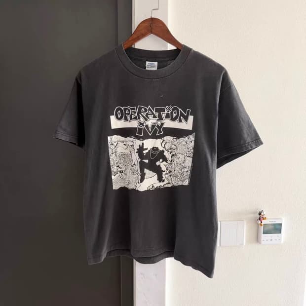 빈티지 90s Operation Ivy 티셔츠
