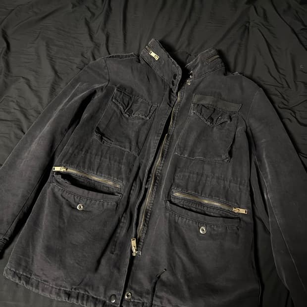 Vintage jacket 흑청자켓