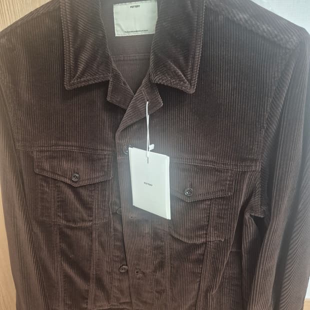 (새상품 1) 포터리 코듀로이 트러커 자켓 타입 3 브라운