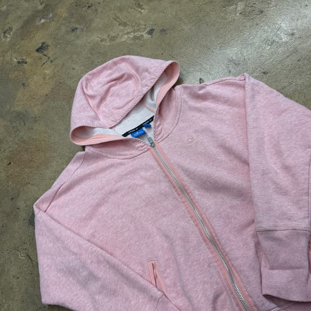 아디다스 오리지널스 핑크 후드집업 95